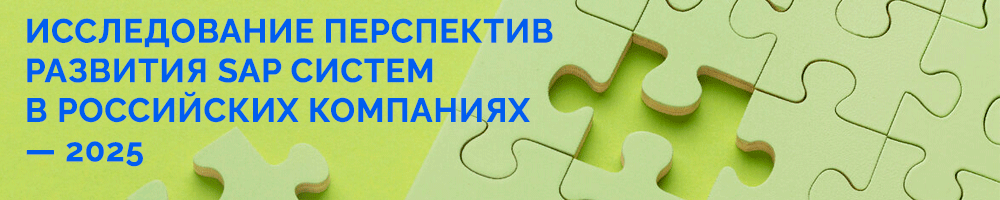 Исследование перспектив развития SAP систем в российских компаниях — 2025
